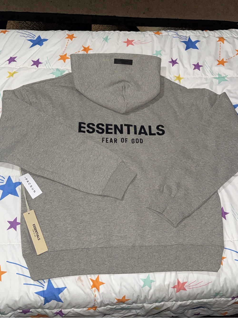 Fear of God Essentials Gray Crewneck Sweatshirt